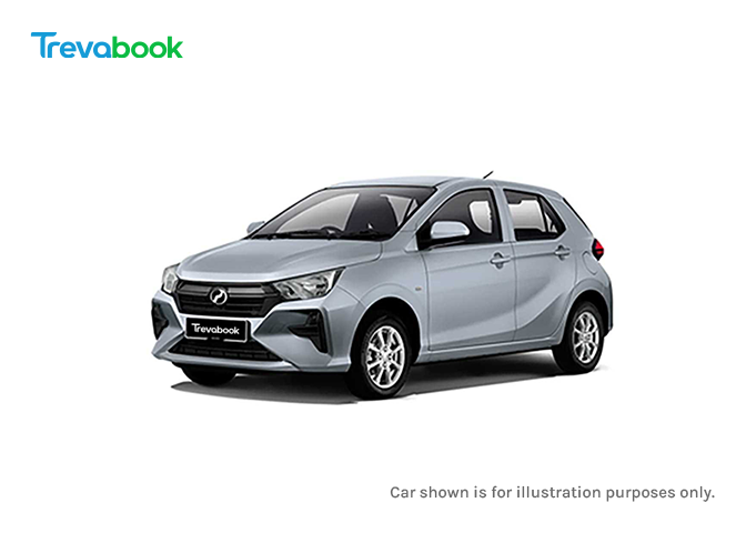 Trevabook Car Rental Perodua Axia New Variant 1.0 (A)